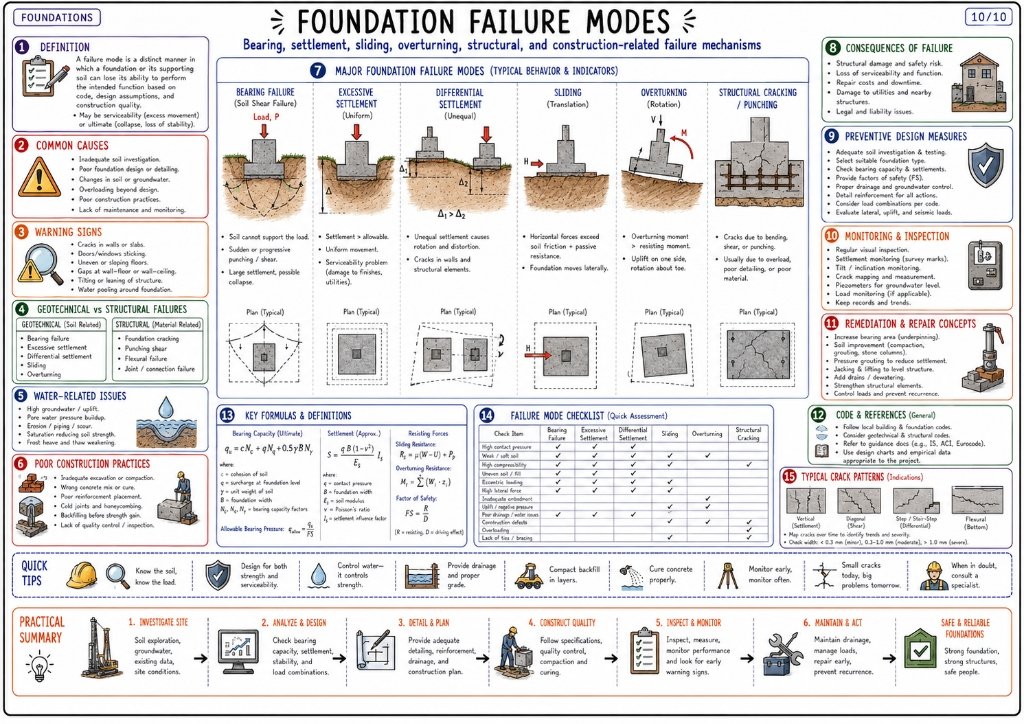 Foundation Failure Modes (10/10)