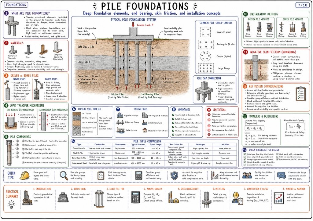 Pile Foundations (7/10)