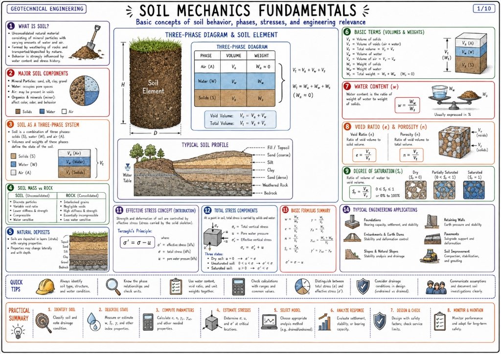 Soil Mechanics Fundamentals (1/10)