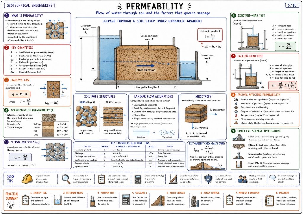 Permeability & Seepage (5/10)