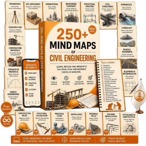 250+ Civil Engineering Mind Maps Pack
